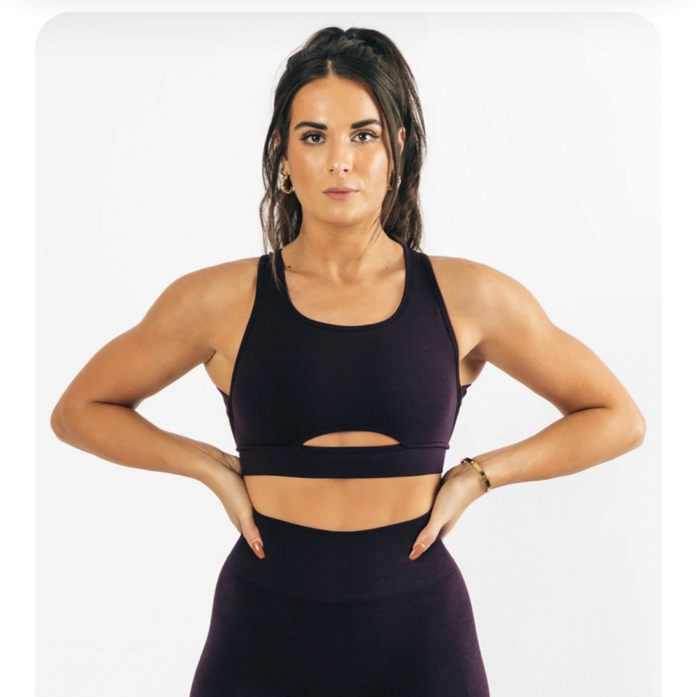 Alphalete Trinity Sports Bra - Twilight